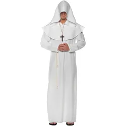 Underwraps Ordensbruder Kostüm weiss (XXL)