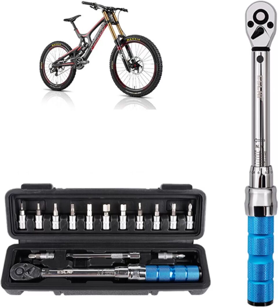 INF Clé Dynamométrique à Cliquet pour Vélo - Outil de Réparation de Vélo Haute Résistance