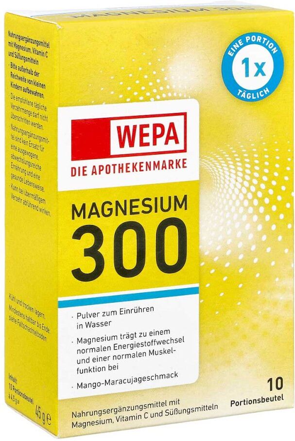WEPA Magnesium 300 Mango-Maracuja