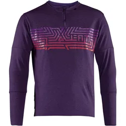 Leatt, Herren, Velotrikot, Jersey MTB Trail 4.0 - Velvet (XL), Violett, XL