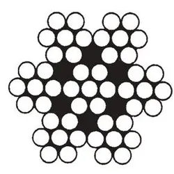 Edelstahldrahtseil mittelweich 7x7 sZ, A4, 4mm (250m)