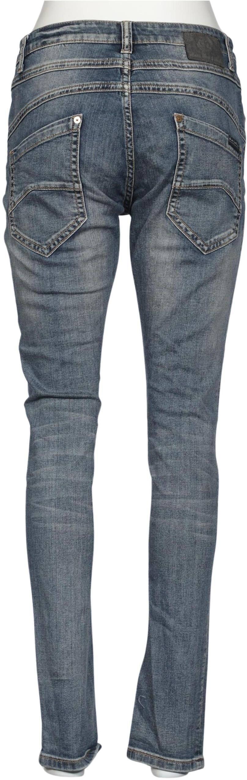 Amor, Trust & Truth Damen Jeans, Blau, Gr. W28, Elasthan / kein / Etikett - Second Hand