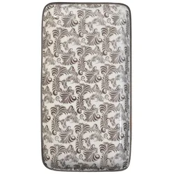 Chic Antique Arés Teller mit Muster, 20,5 x 11 cm, mokka
