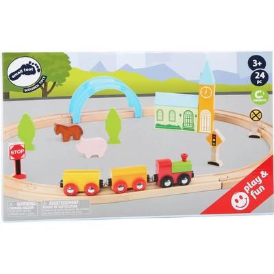 Holzeisenbahn Stadt und Land