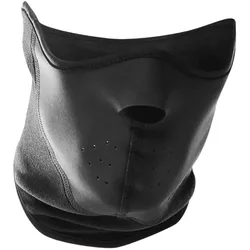 Löffler, Unisex, Sturmhaube + Halsschlauch, Airblocc Face Mask, Gelb, Schwarz, M, S