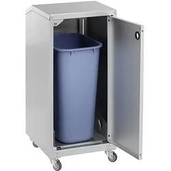 Gmöhling Wertstoffsammler G-collect X 2001, Abfalleimer, Silber