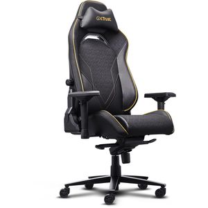 Trust Gaming-Stuhl GXT 721 Ruya Pro, schwarz, Stoff, belastbar bis 150 kg