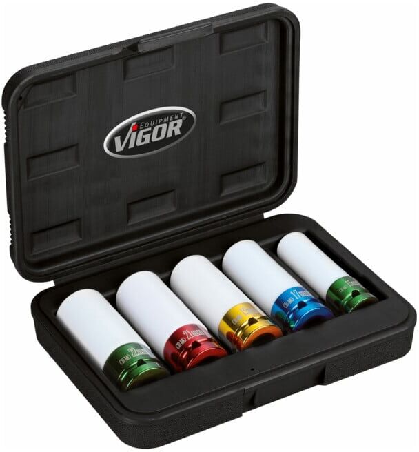Jeu de douilles à chocs 5 VIGOR (V2257)