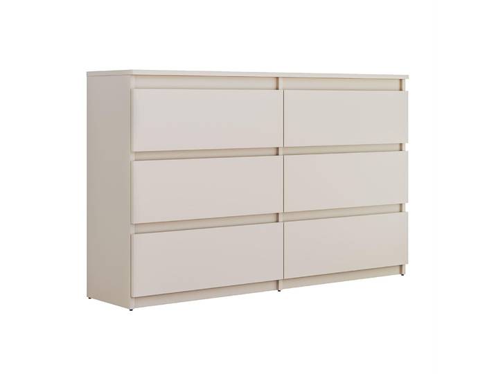 Moderne Kommode HANA M6, Kaschmir 120cm