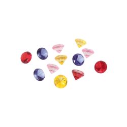 Bartl Glasdiamanten Set (12) bunt 2 cm 270146