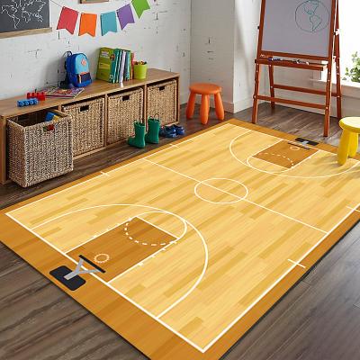 LightInthebox European Cup Football Field Carpet, Living Room Rug, Bedroom Bedside Carpet, Indoor Sports Field Carpet, Green Field Carpet