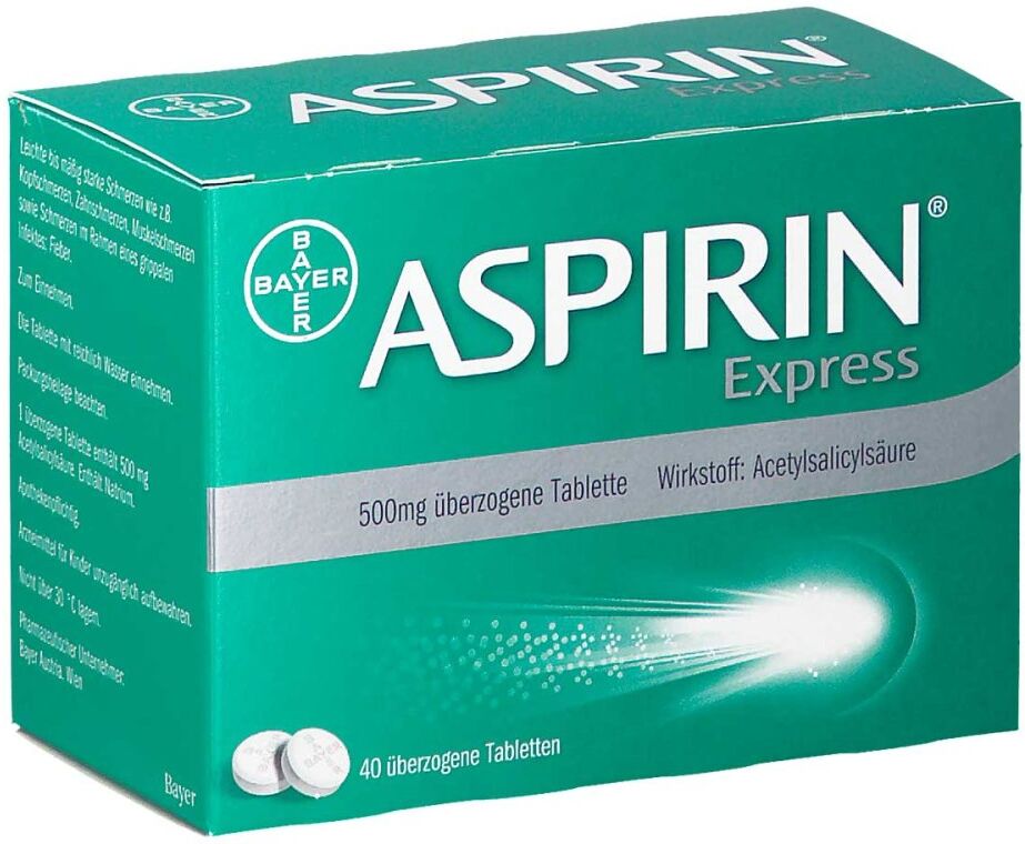 Aspirin Express überzogene Tabletten 40stk