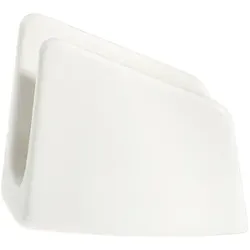 IDFine-Bevel-white Servietten Halter 9 cm 12 Stück