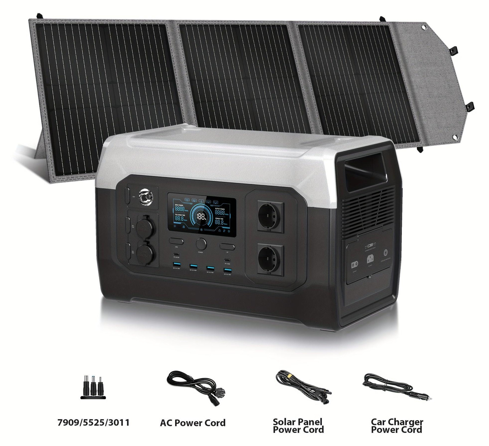 Selius Powerstation Draagbare Krachtcentrale Zonne-Generator Camping Accu Noodstroomvoorziening