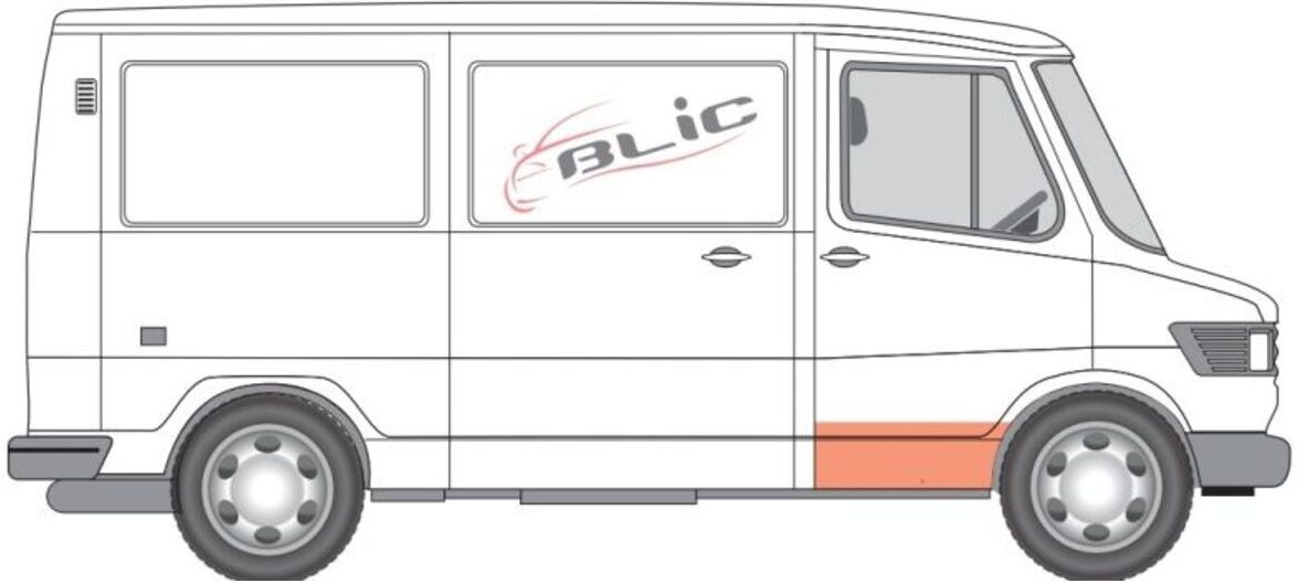 Tür, Karosserie BLIC 6015-00-3545134P