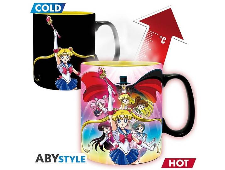 SAILOR MOON - Mug Heat Change - 460 ml - Groupe