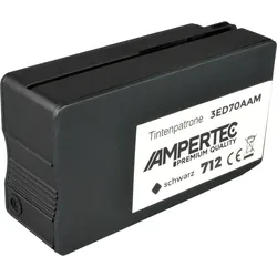 Kompatible Tinte ersetzt HP 3ED70A 712 schwarz