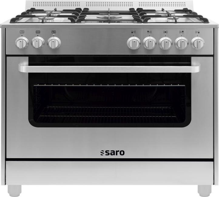 SARO Multifunktionsherd Gas/Elektro, Modell TS95C61LX