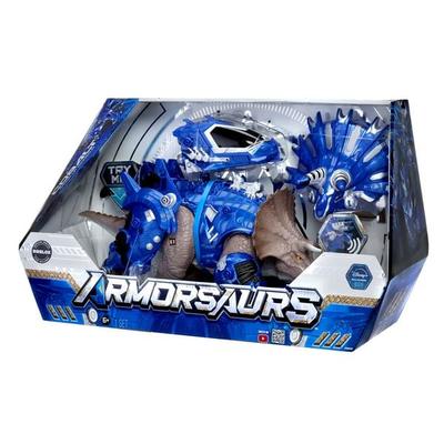 Armorsaurs Armor-Up Dinosaur- Triceratops - Cobalt