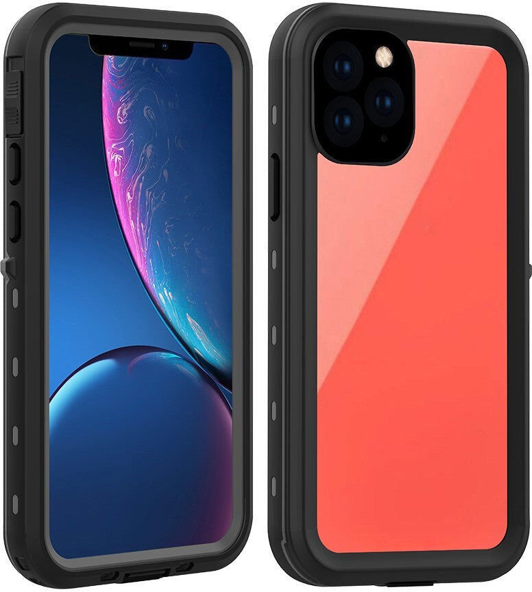 iPhone 11 Pro Redpepper IP68 Vandtæt Case - Sort / Gennemsigtig
