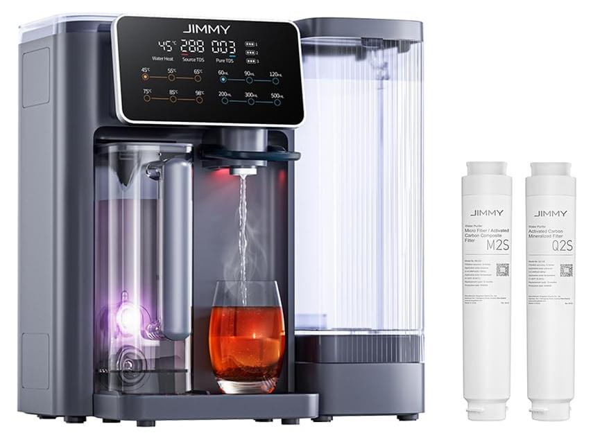 Wasserfilter mit Umkehrosmose - 5 Liter Fassungsvermögen - Grau