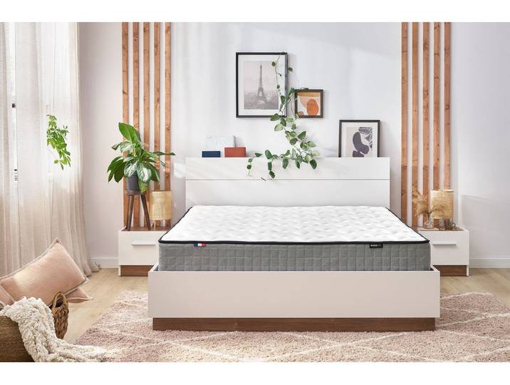 Matelas APOLLINE 24 cm 638 ressorts ensachés 160x200