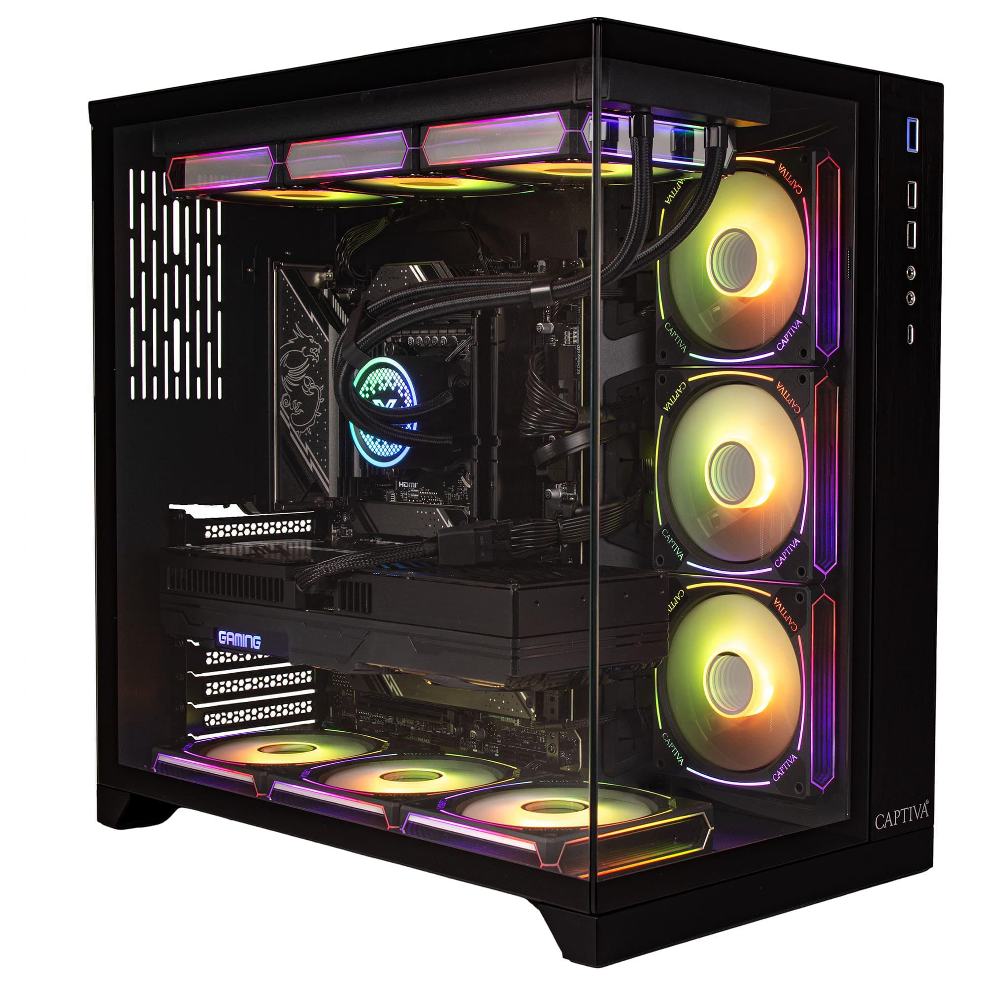 Captiva Highend Gaming PC (I89-020) Intel Core i9-14900KF 64GB/2TB RTX5080 Win11