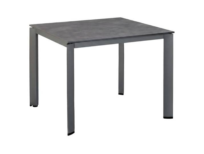 Kettler Edge Gartentisch 95x95cm Aluminium/HPL Dunkelgrau