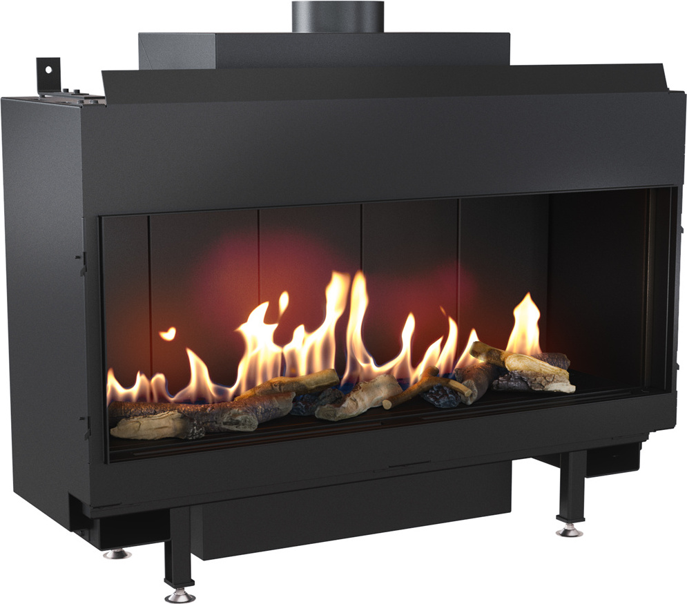 Gaskamin LEO 100 Vorderseite Erdgas 100/150 8,3 kW