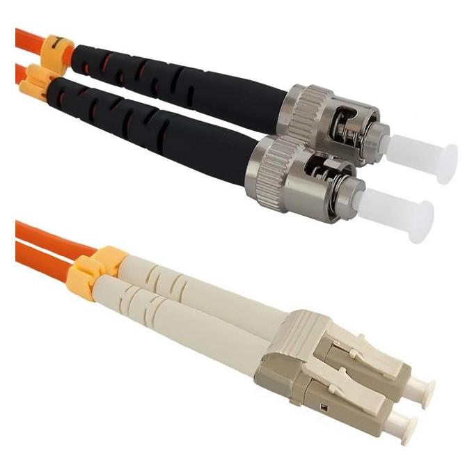 Qoltec 54072 Glasfaserkabel LC/UPC ST/UPC LSZH OM2 (2 m) (54072)