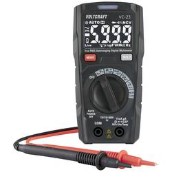 VOLTCRAFT VC-23 Hand-Multimeter kalibriert (ISO) digital CAT III 600 V Anzeige (Counts): 6000 VC-16971855