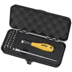 Wiha Bit Set SYSTEM 4 ESD gemischt 27-teilges Set mit Box - 10389