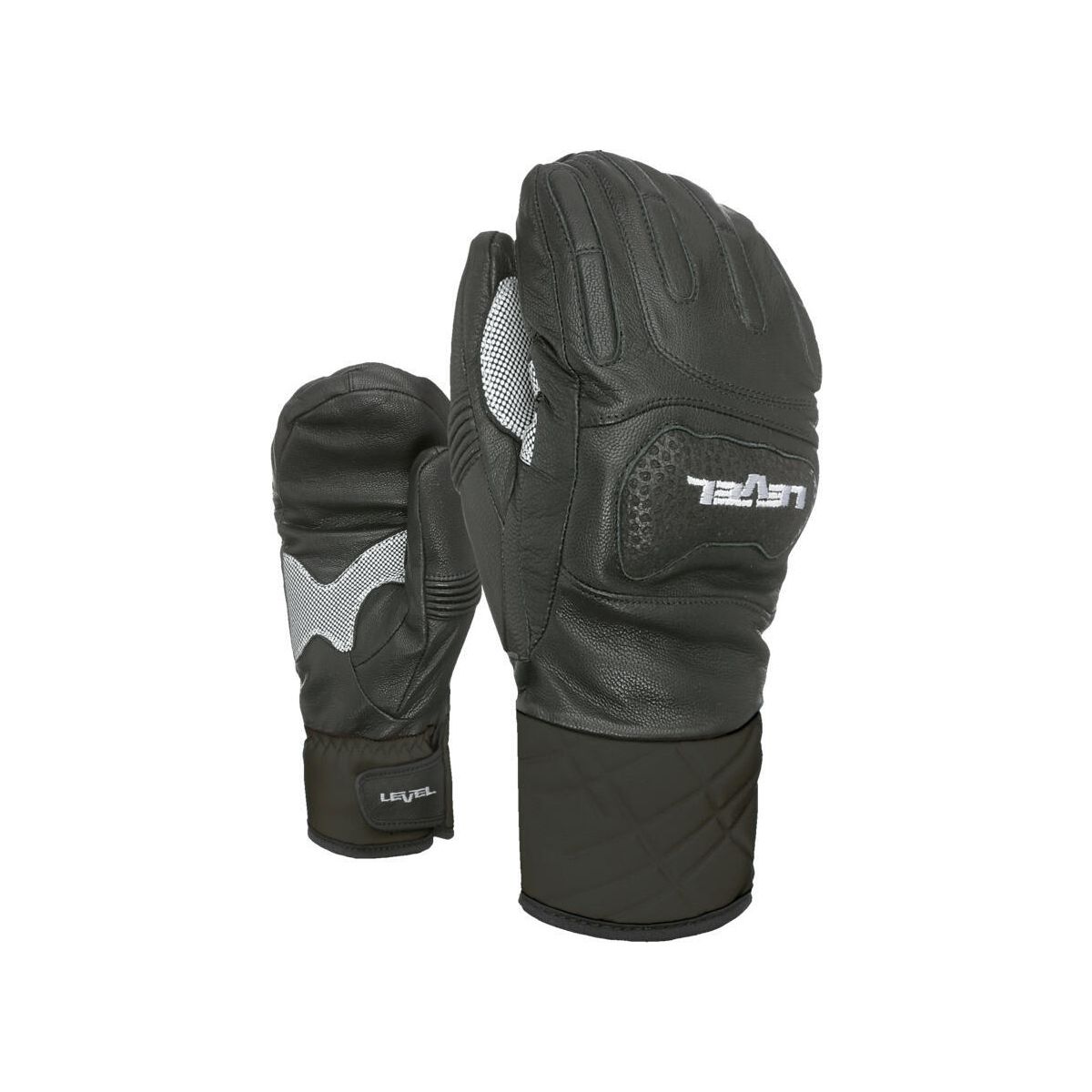 Level Race Mitten black (01) 9,5 3024UM-01-9,5