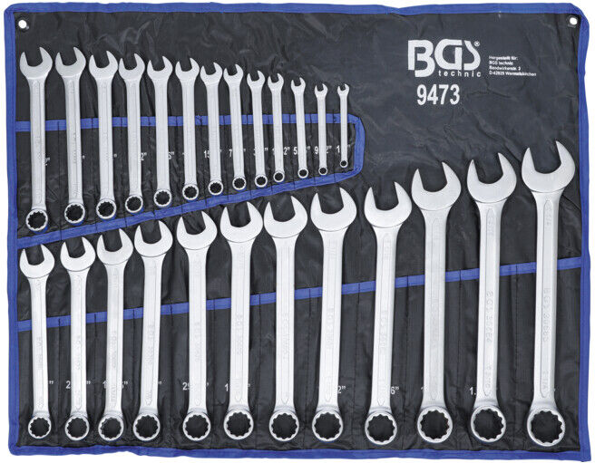 BGS technic Jeu de clés mixtes en pouce1/4