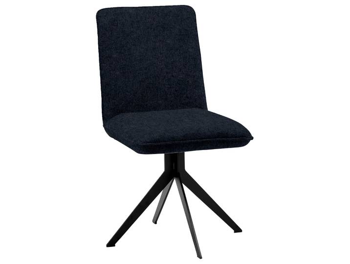 Voleo Stuhl MALIBU, schwarz, Webstoff
