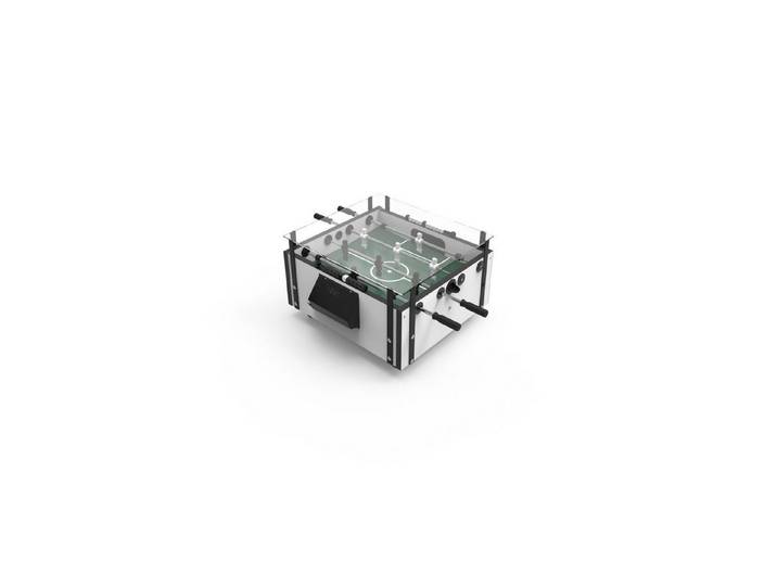 Fireball-Tablesoccer Couchtisch Fireball Couchtisch Tischfußball (Grundausstattung mit allen zum Spielen benötigten Anbauteilen), Made in Germany