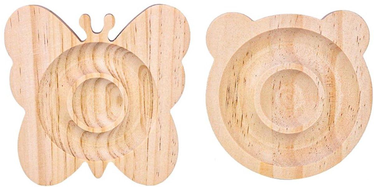 Allecto Sieraden Organizer - Houten Bracelet Display Tray - 12 x 12 cm