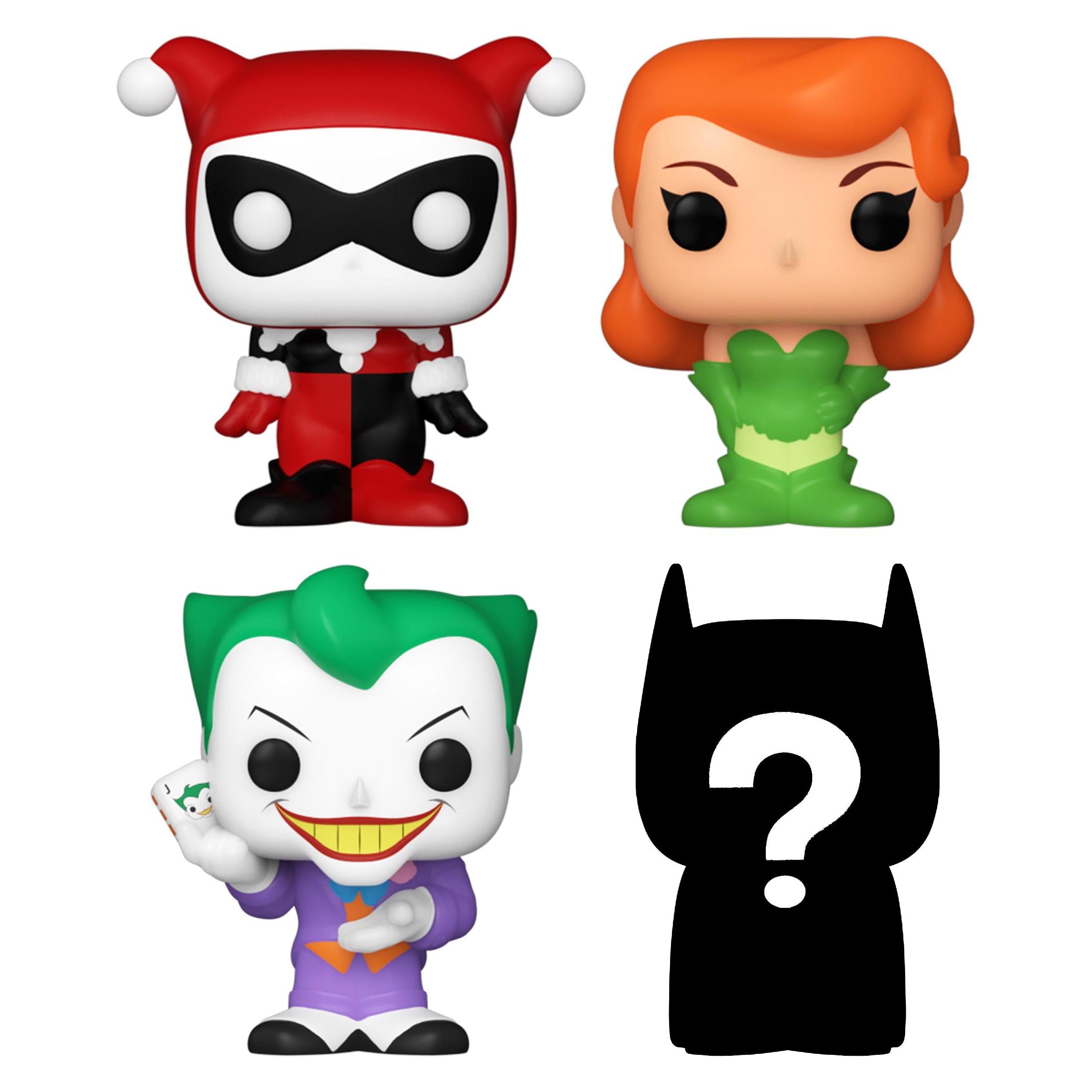 Funko DC - Harley Quinn - Bitty POP! Vinyl Figuren 4er-Pack 2,5 cm (OC71313)