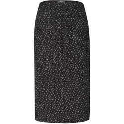 Street One Midi-Rock - Damen - Gr. 40 - schwarz