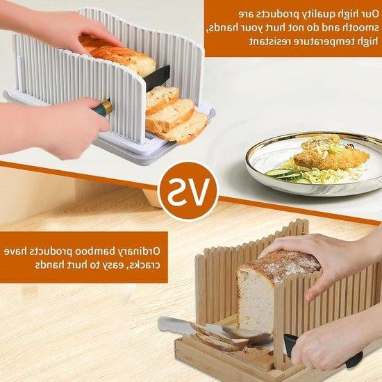 Xocome Broodsnijmachine Wit - Multifunctionele lade - 34,5 x 21,5 cm