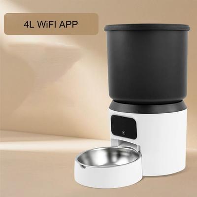 Uplifted Finds 4L Smart Automatic Pet Feeder With Camera And Timer Dispenser wifi No Video