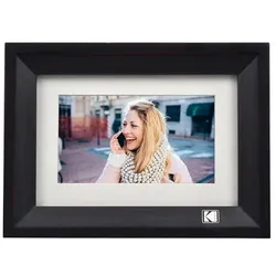 Kodak Photo Frame RDPF-700V (7", 1024 x 600 Pixel), Digitaler Bilderrahmen, Schwarz