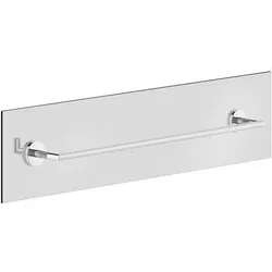 Gessi Anello Handtuchhalter, 600mm, zur Montage an einer Glaswand, 63828149, Farbe: Finox Optik