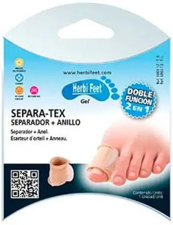 HERBI FEET Separador De Dedos Separa-Tex Talla L