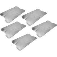 Einsatz für Fettauffang Größe B, Tropfschale aluminium, 5 Stück