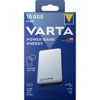 Powerbank Energy 15000 weiß/schwarz, 15.000 mAh