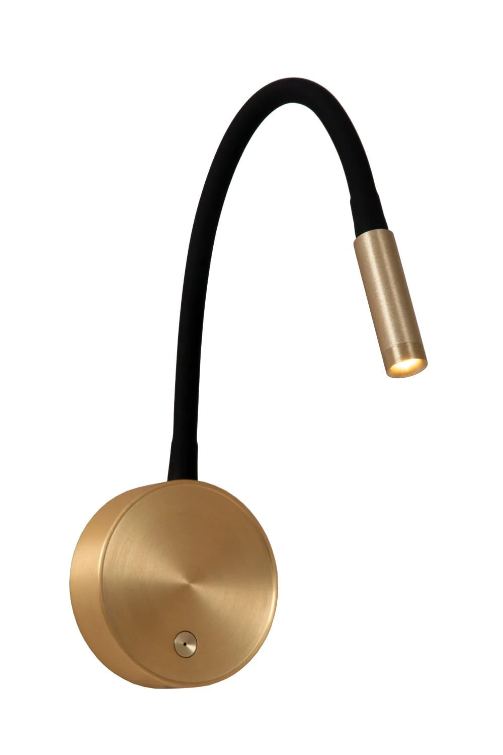 Lucide ASJA Oplaadbare Wandlamp LED Warm Wit Goud/Messing Dimbaar