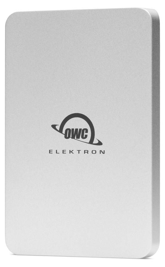 OWC Envoy Pro Elektron M.2 SSD-behuizing met 10 Gbit/s USB-aansluiting, zilverkleurig