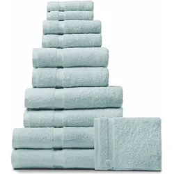 RHOMTUFT Frottierserie PRINCESS aquamarin Handtuch 55 x 100 cm