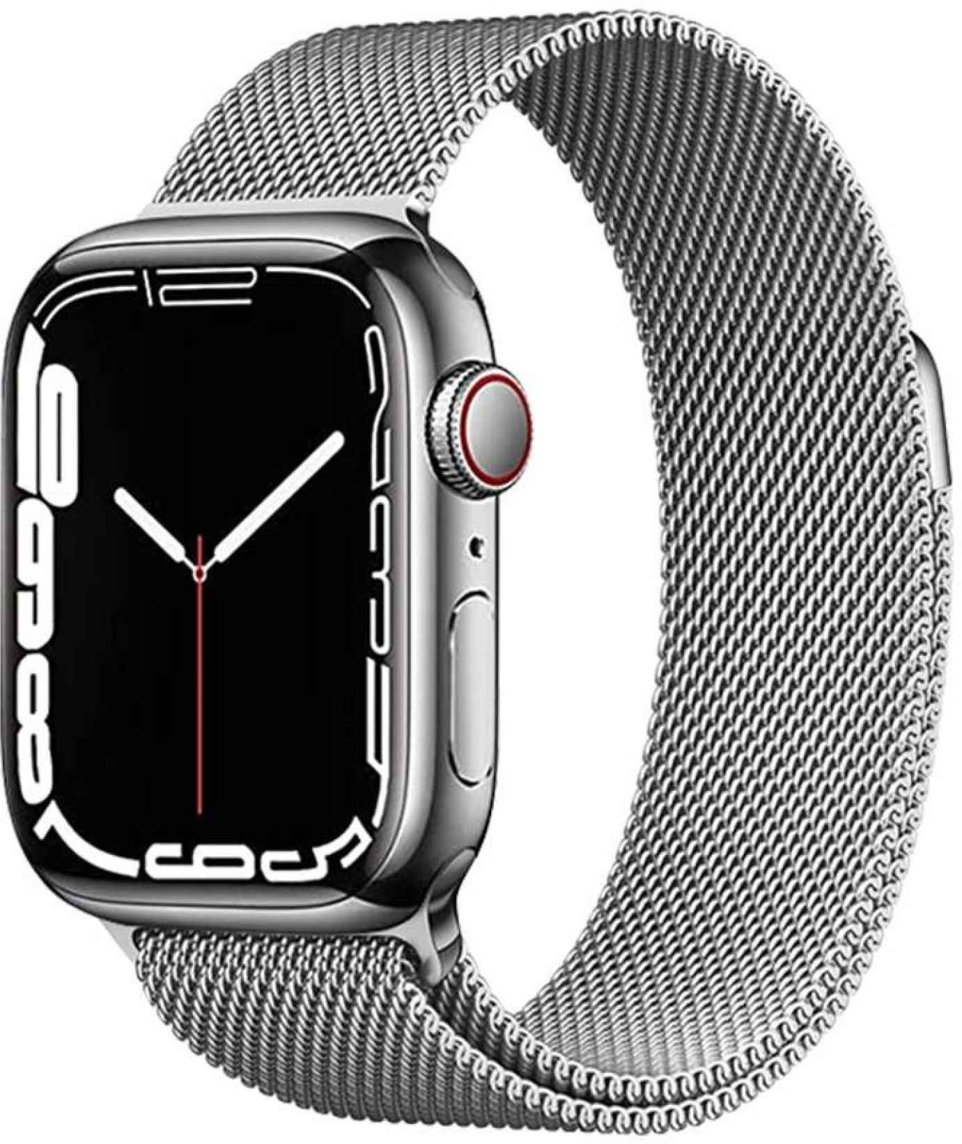iS Bracelete Apple Watch Milanesa 42/44/45mm - Prateado